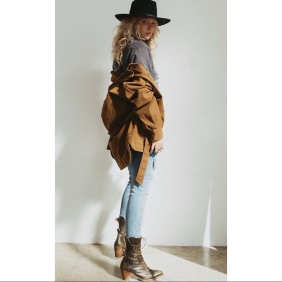 Free People We The Free Clyde Shirt/Utility Jacket - Picture 2 of 4